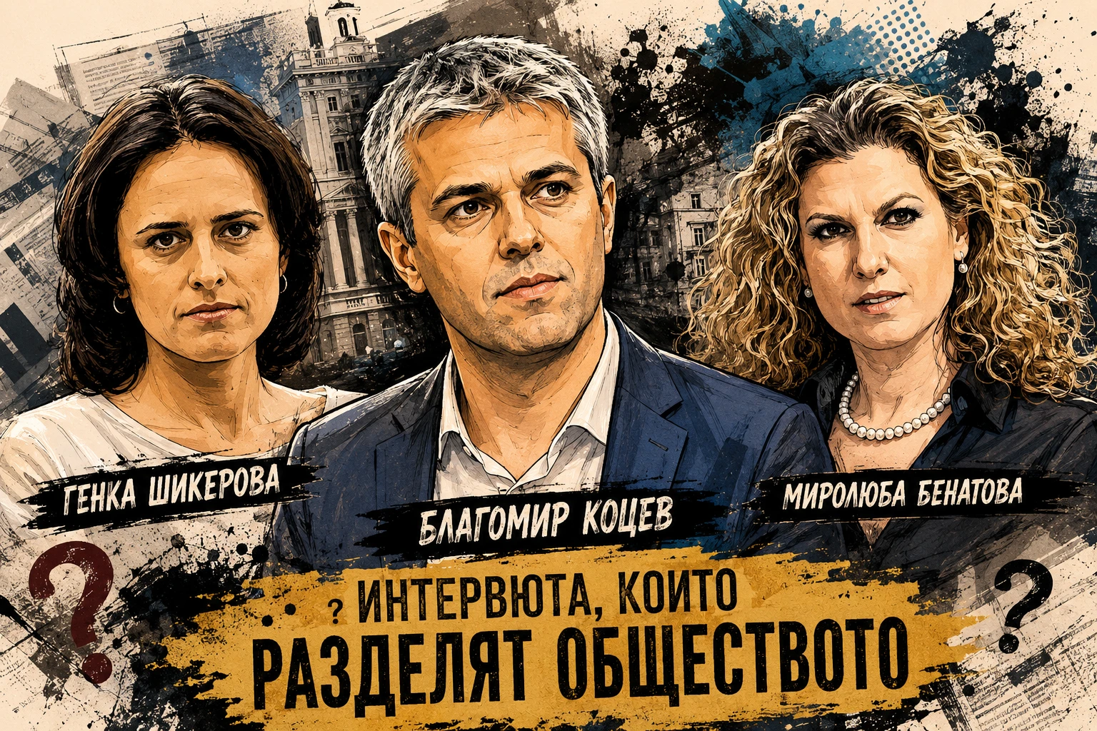 ПАДАНЕТО НА МАСКИТЕ: Опитват ли се медийни остриета Генка Шекерова и Миролюба Бенатова да „изперат“ скандалния имидж на кмета на Варна - Благомир Коцев? 