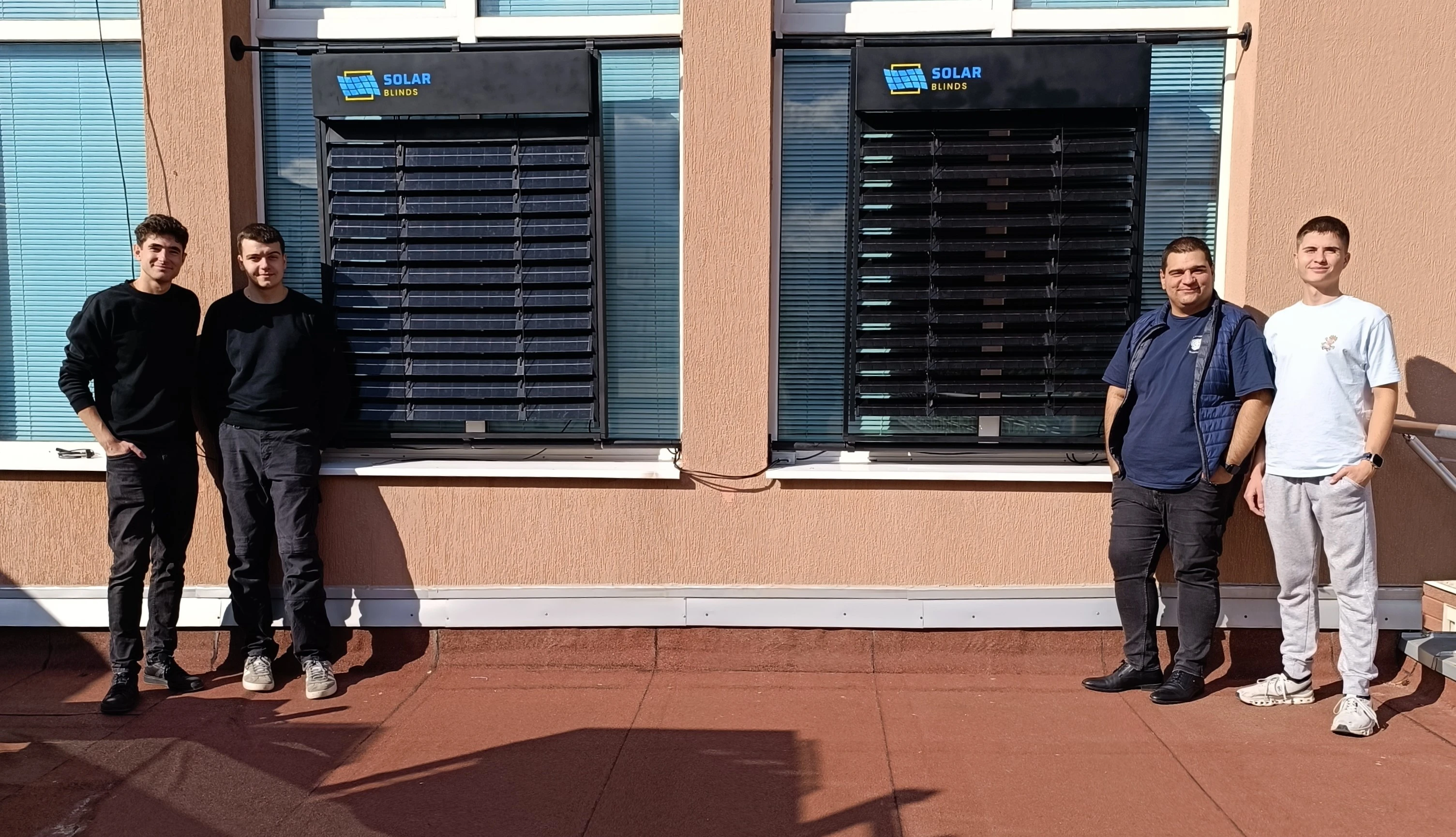 SolarBlinds с пилотна инсталация в Технически университет - София