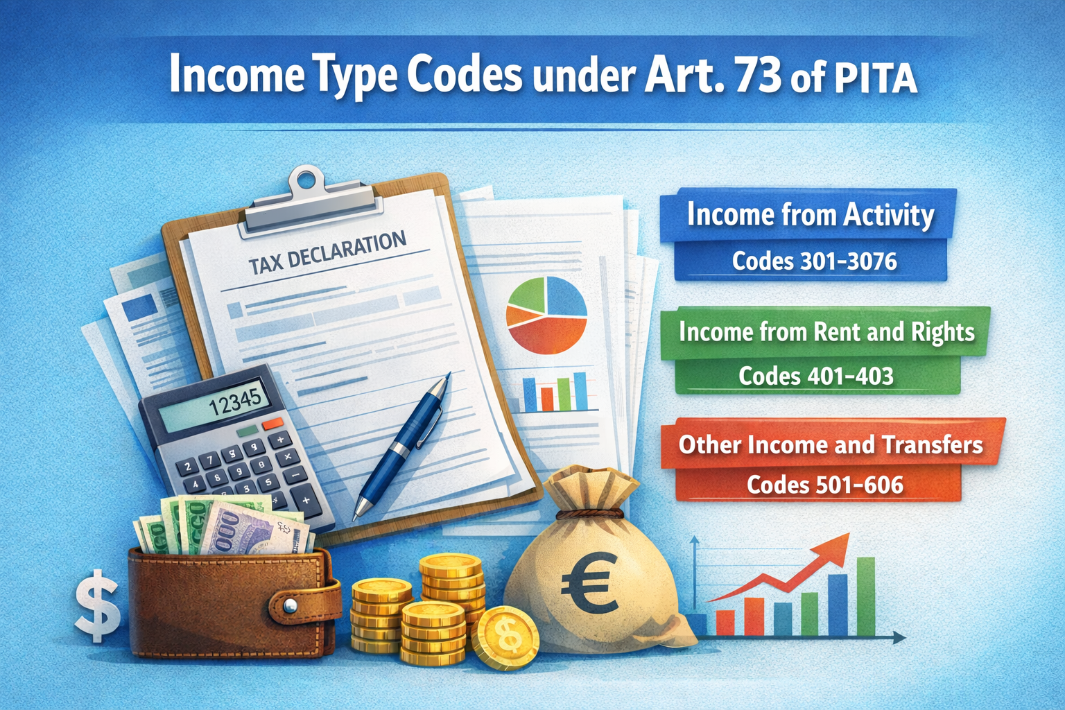 INCOME TYPE CODES