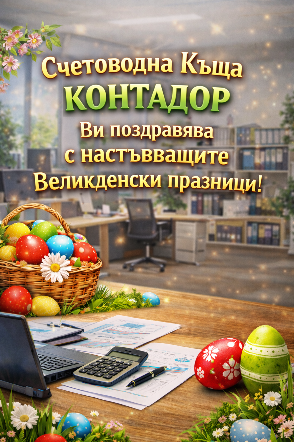 Великденска кампания – Счетоводна къща КОНТАДОР