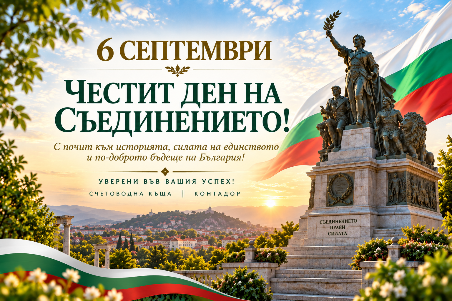 6 септември – Честит Ден на Съединението