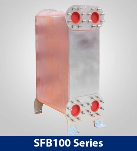 SonFlow SFB100 brazed plate heat exchanger