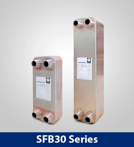 SonFlow SFB30 brazed plate heat exchanger