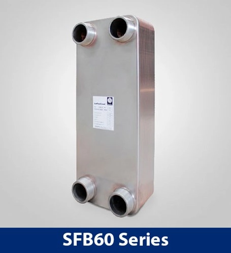 SonFlow SFB60 brazed plate heat exchanger