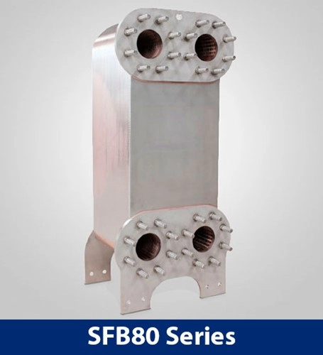 SonFlow SFB80 brazed plate heat exchanger
