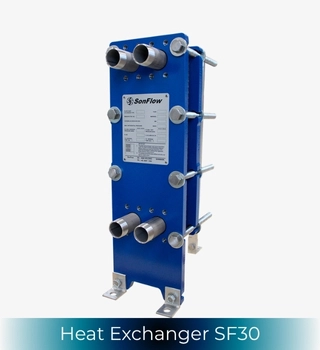 SonFlow SF31 heat exchanger, SonFlow SF33 heat exchanger