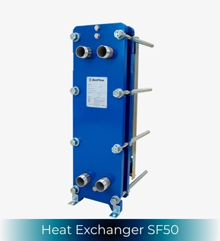 SonFlow SF51 heat exchanger, SonFlow SF51D heat exchanger