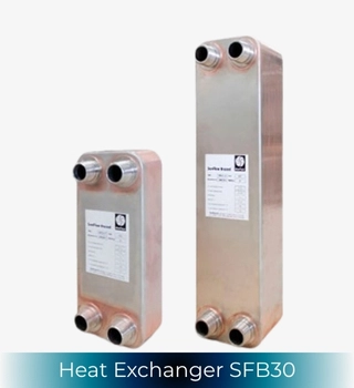 SonFlow SFB31 heat exchanger, SonFlow SFB32 heat exchanger  