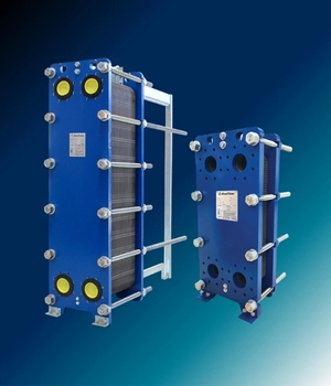Two SonFlow SF gasketed plate heat exchangers in different sizes