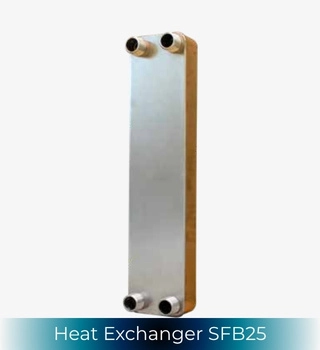  SonFlow SFB25 brazed plate heat exchanger