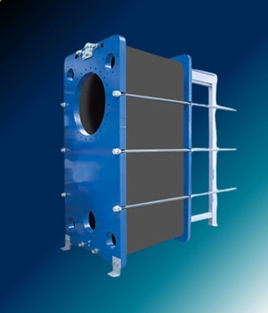 Condenser and Evaporator Plate Heat Exchanger SonFlow Condenser and evaporator plate heat exchanger SonFlow — industrial unit with high efficiency for refrigeration and heat pump applications.