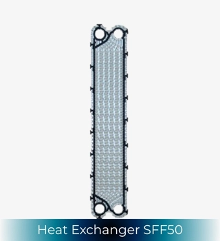 Free Flow Plate Heat Exchanger SonFlow SFF50 SonFlow SFF51 heat exchanger
