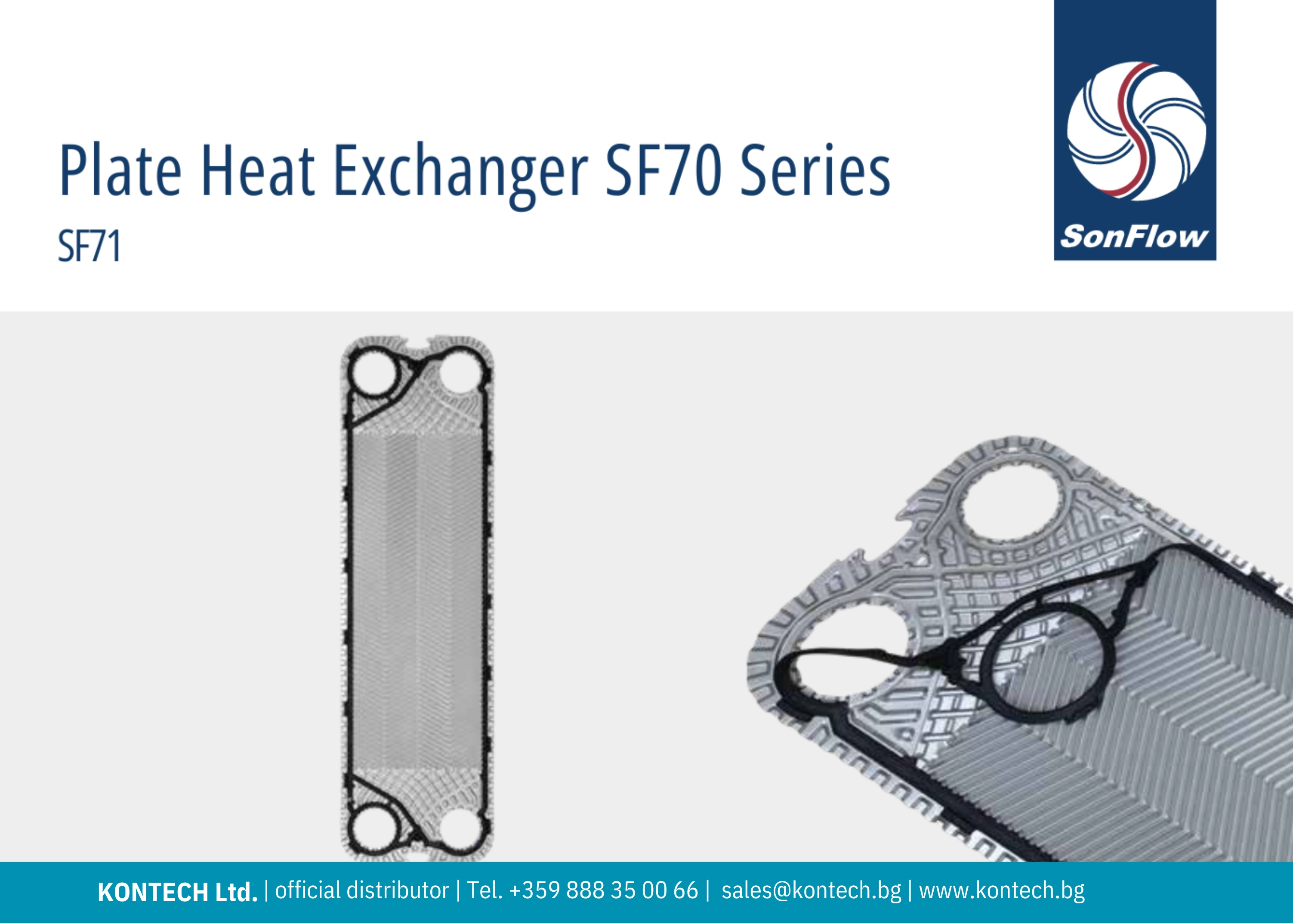 SonFlow SF71 heat exchanger