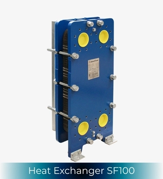 SonFlow SF101 heat exchanger, SonFlow SF101D heat exchanger, SonFlow SF102 heat exchanger, SonFlow SF103 heat exchanger, SonFlow SF104 heat exchanger
