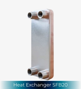 SonFlow SFB20 brazed plate heat exchanger SFB21 SFB22