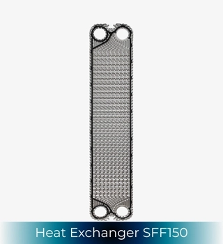 Free Flow Plate Heat Exchanger SonFlow SFF150 SonFlow SFF151 heat exchanger