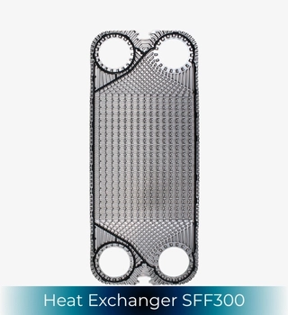 Free Flow Plate Heat Exchanger SonFlow SFF300 SonFlow SFF300 heat exchanger