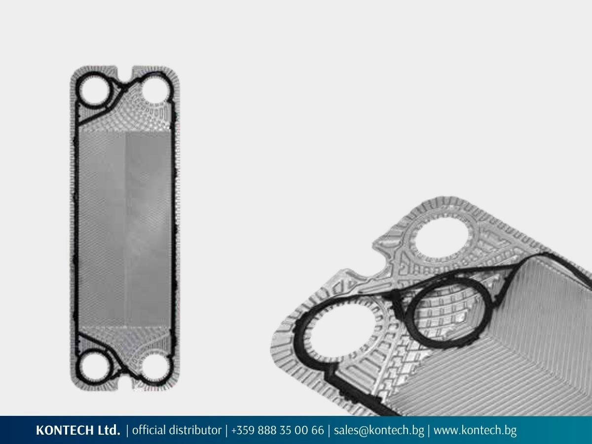 SonFlow SF51 heat transfer plate with gasket and sealing detail