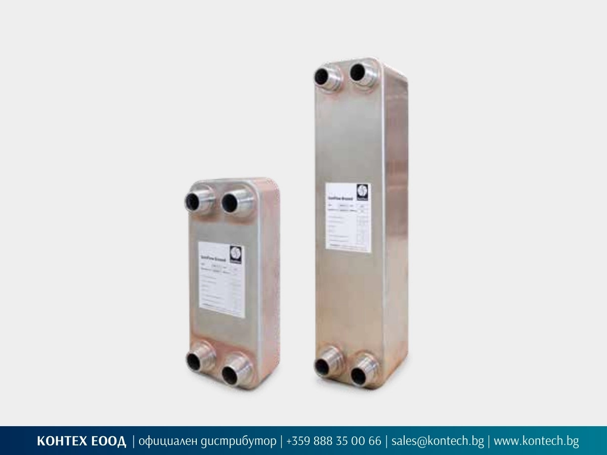 SonFlow неразглобяем пластинчат топлообменен апарат SFB30