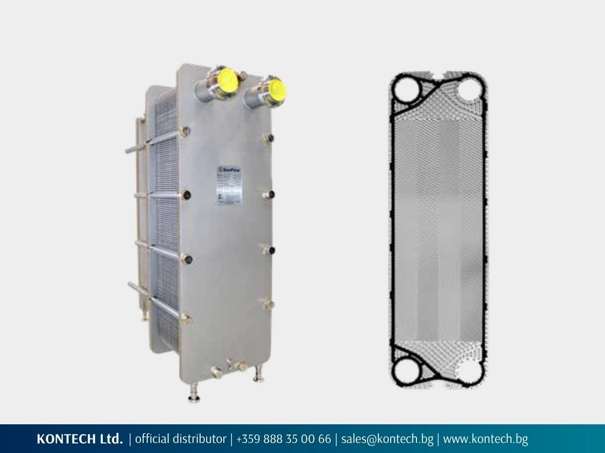SonFlow SF81 gasketed plate heat exchanger in the SF80 series