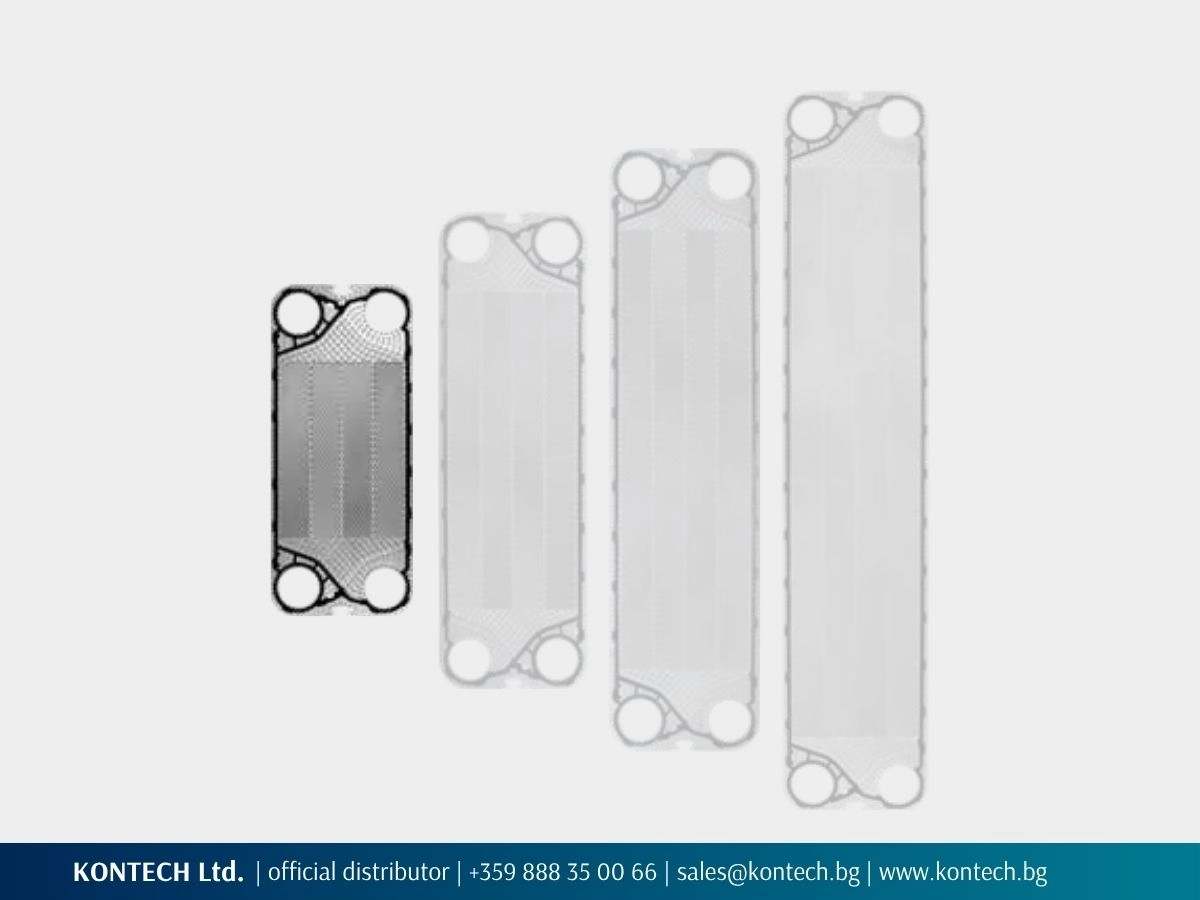 SF101 plate highlighted among the four SonFlow SF100 plate sizes