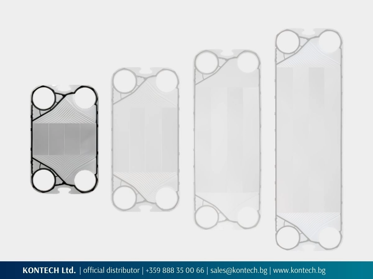 SonFlow SF201 plate and gasket highlighted among the four plate heights in the SF200 series.