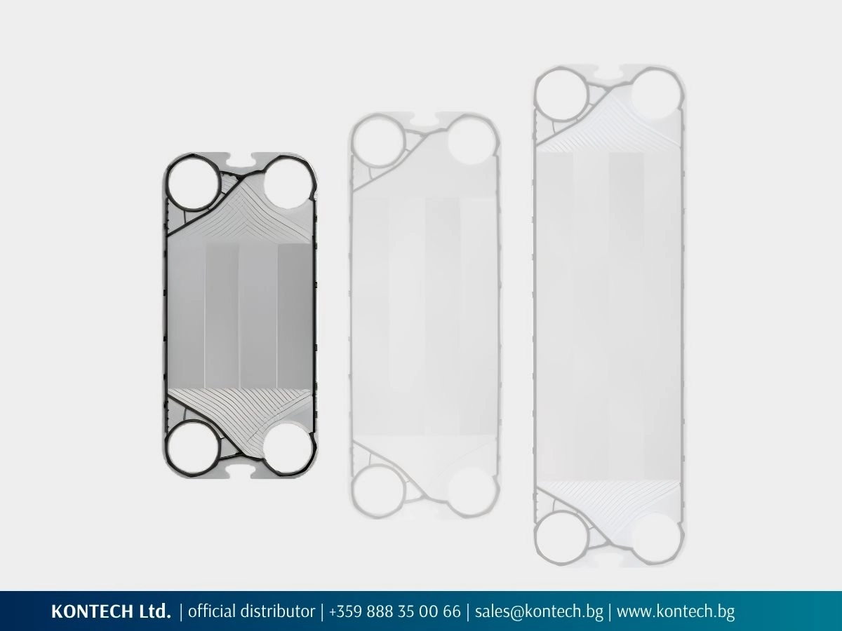 SonFlow SF251 plate with four ports and a perimeter gasket