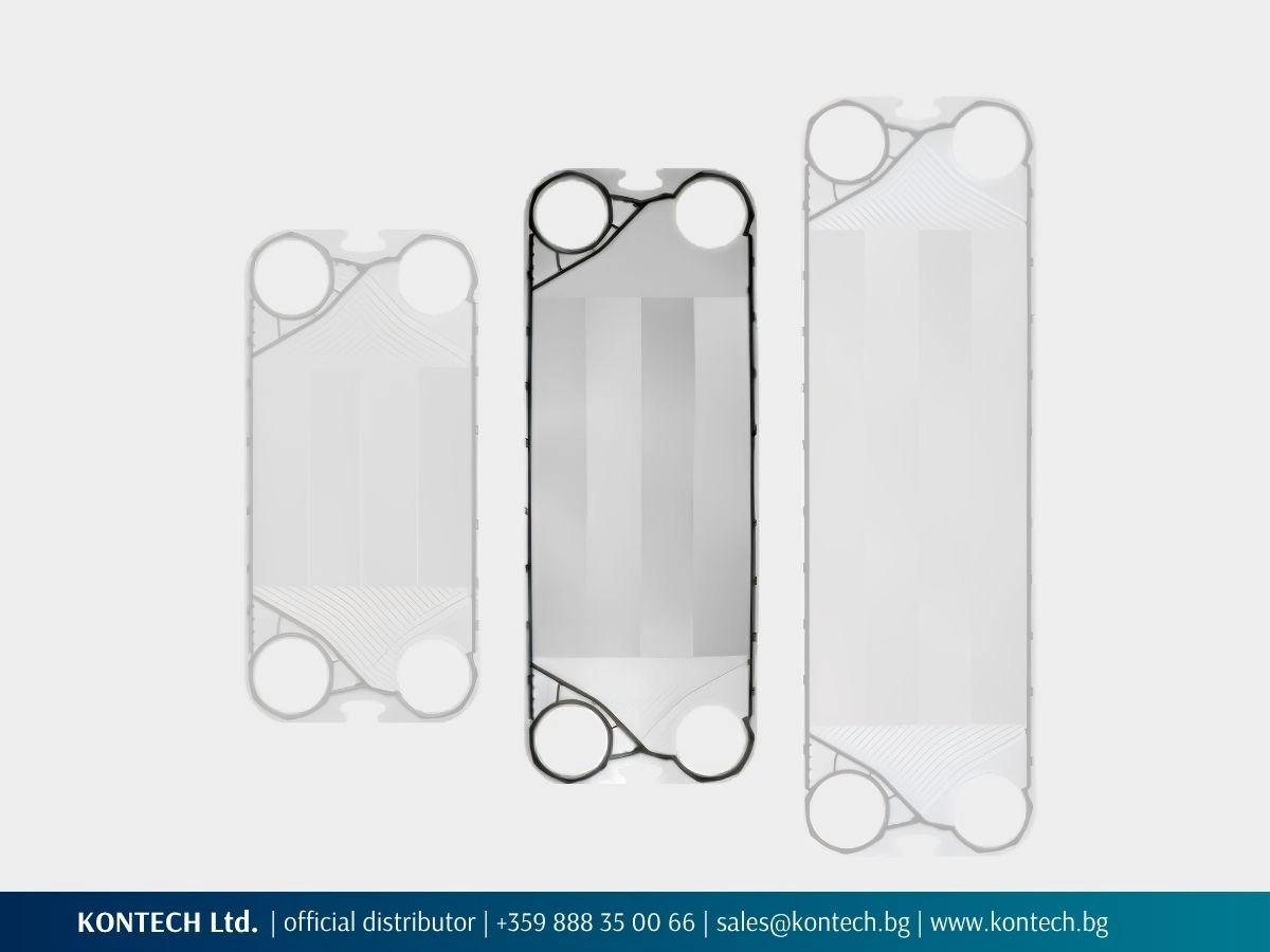 SonFlow SF252 plate with four ports and a perimeter gasket