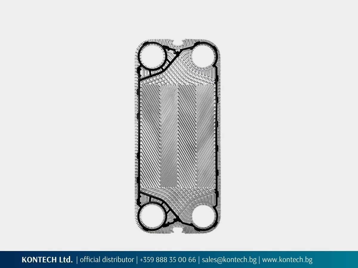 Plate with Deep profile and gasket for the SonFlow SF150 series