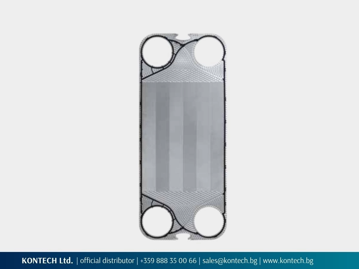 SonFlow SF350 gasketed plate heat exchanger with connections for DN350 flanges