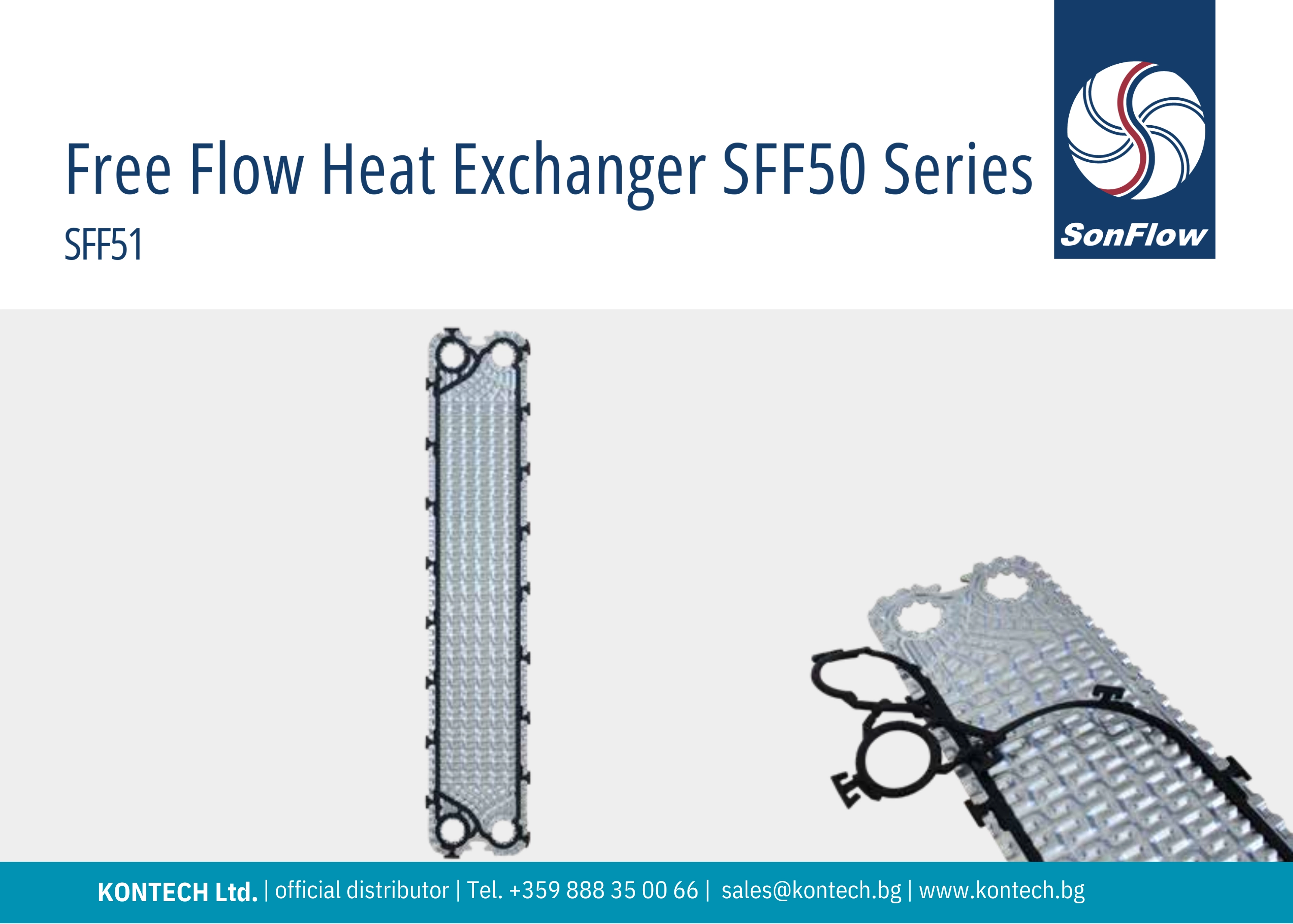 SonFlow SFF51 heat exchanger