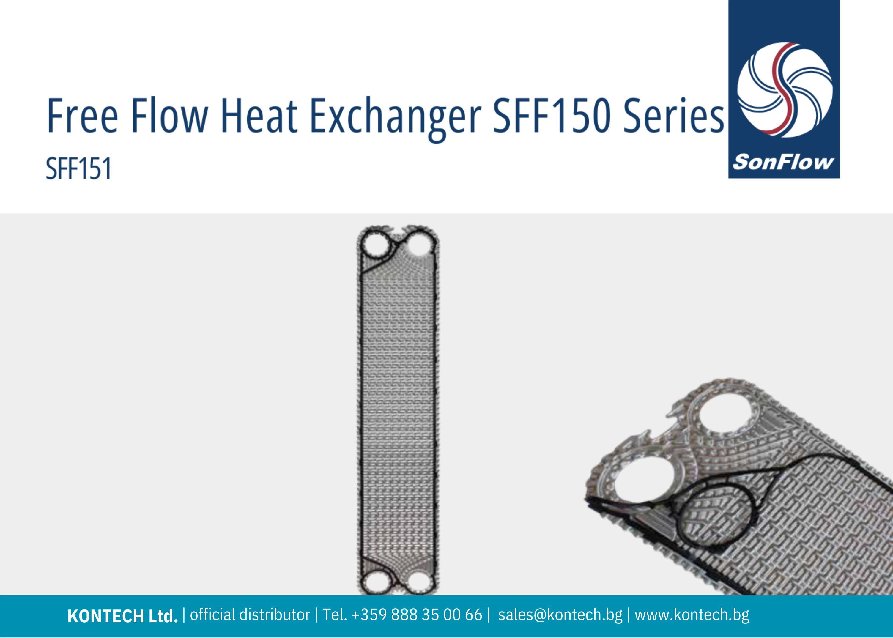 SonFlow SFF151 heat exchanger