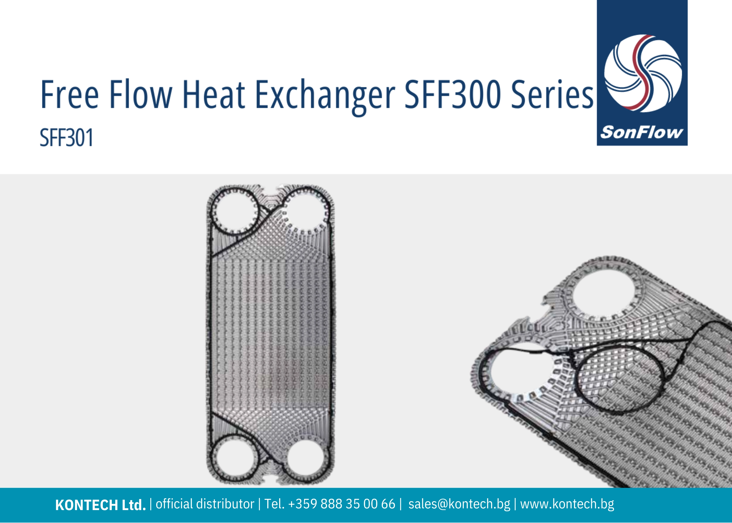 SonFlow SFF301 heat exchanger