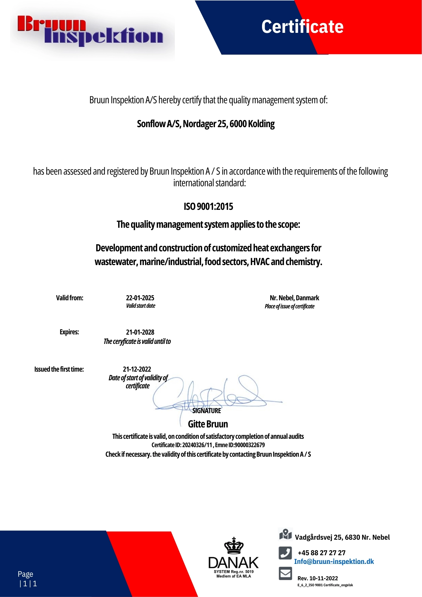 ISO 9001:2015 