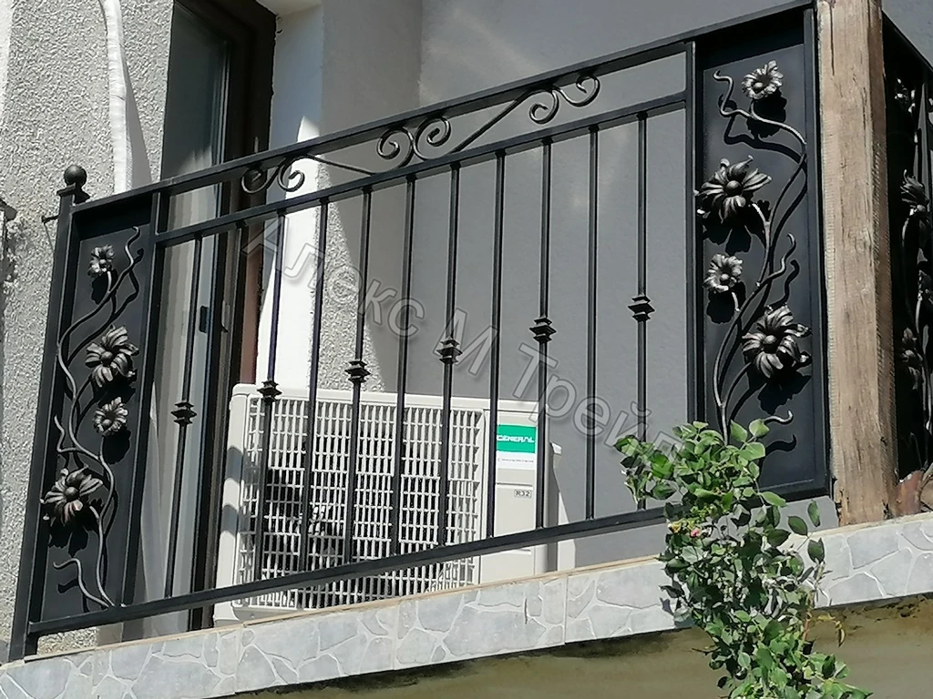 парапет от ковано желязо парапет за тераса