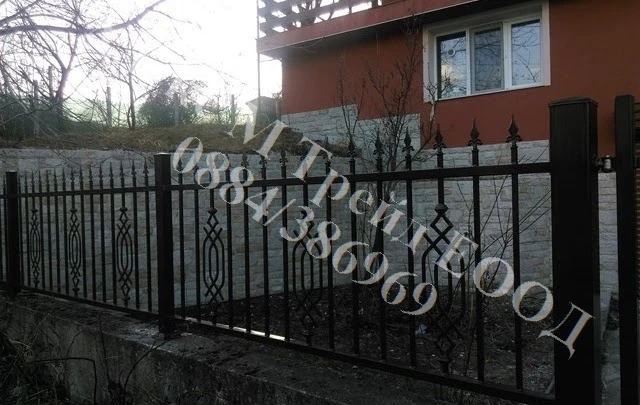 огради и оградни пана ограда от ковано желязо