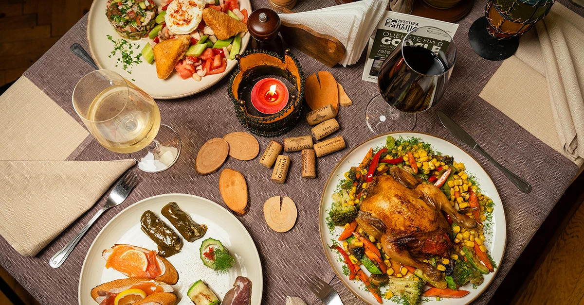 Избери число от 1 до 6 и виж кое ястие ти се пада!