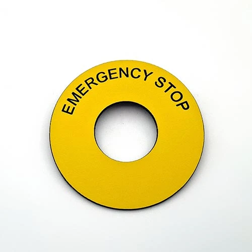 Лицев панел за авариен стоп 