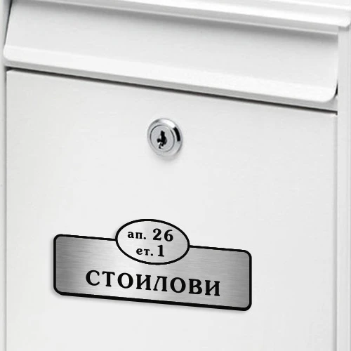 Табелка за пощенска кутия