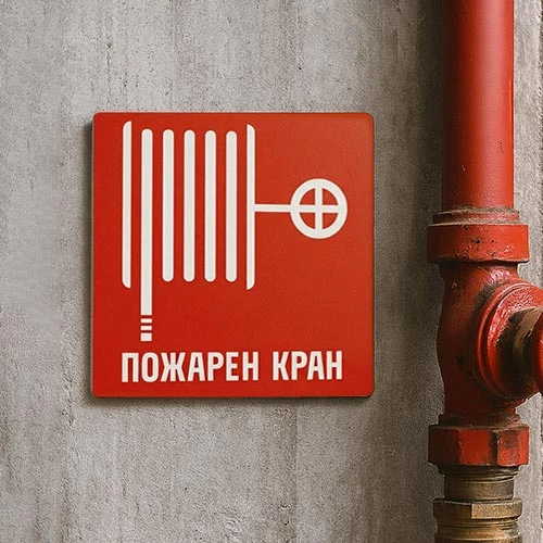 Табела Пожарен Кран