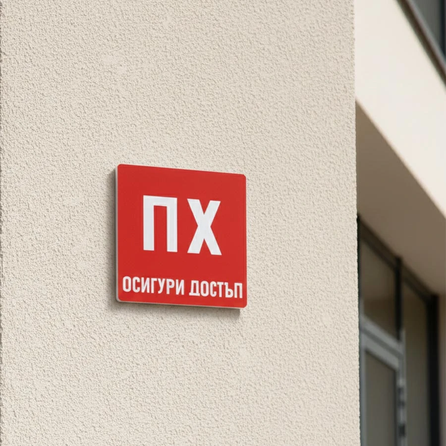 Табела Пожарен Хидрант