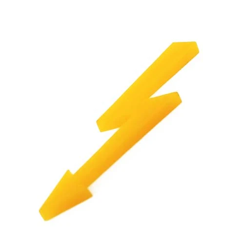 Детайли от цветен плексиглас