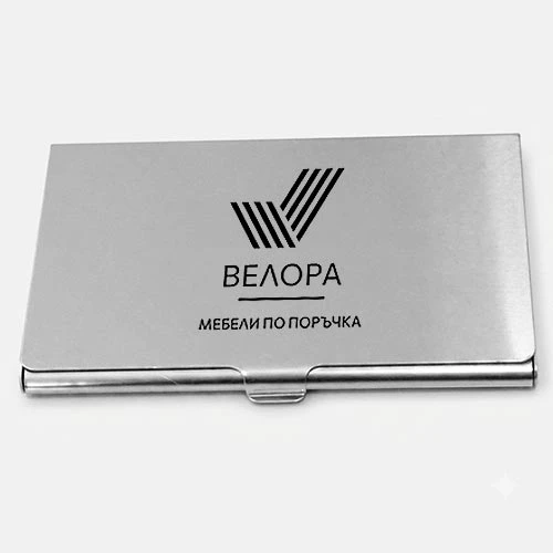 Персонализиран метален визитник