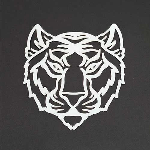 Декоративен шаблон лъвска глава