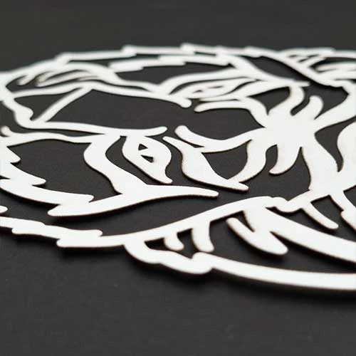 Декоративен шаблон лъвска глава