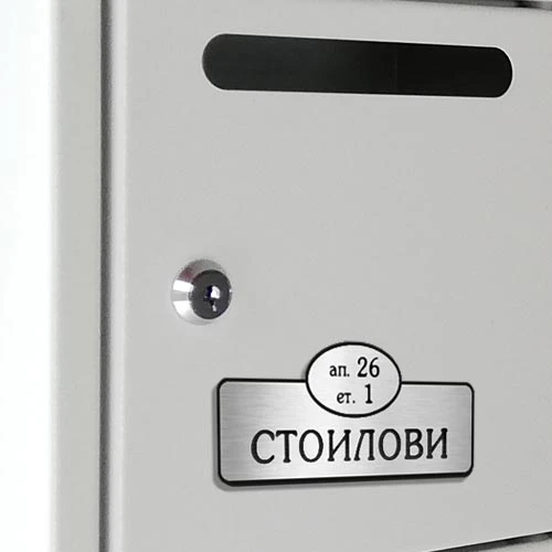 Табелка за пощенска кутия по поръчка
