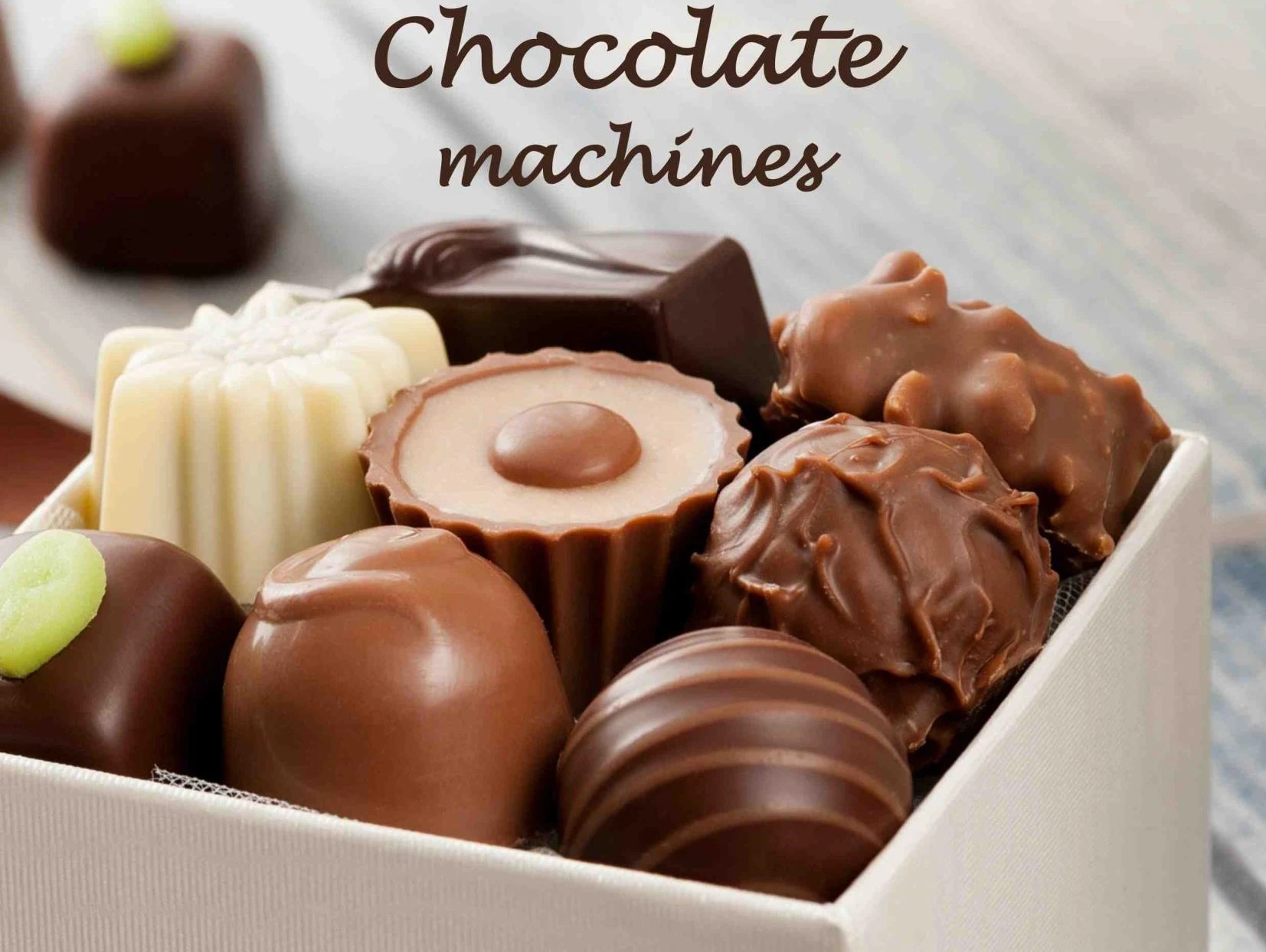 машини за шоколадови изделия