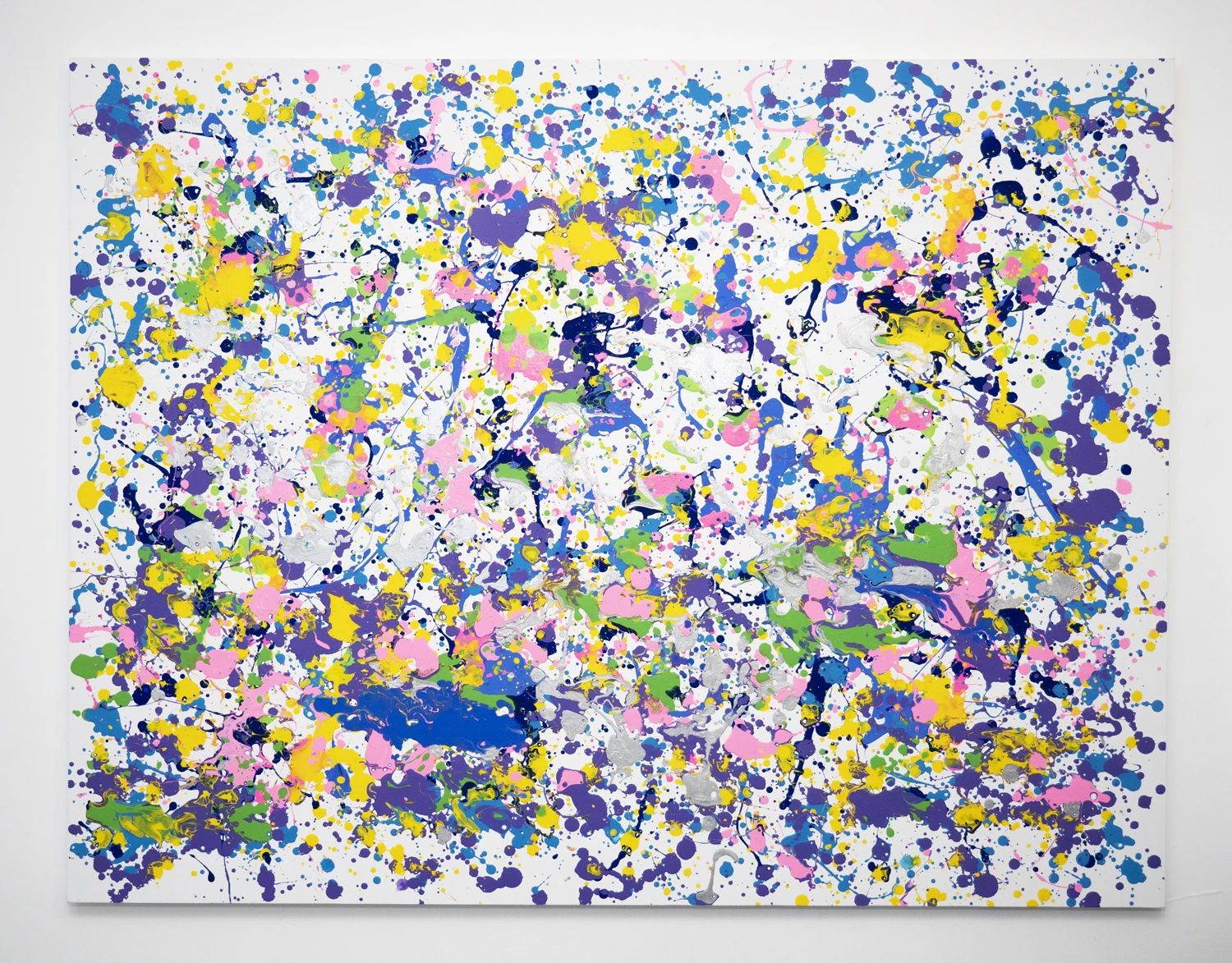 'Multicoloured drops painting II', YO\KO+INA, 2023