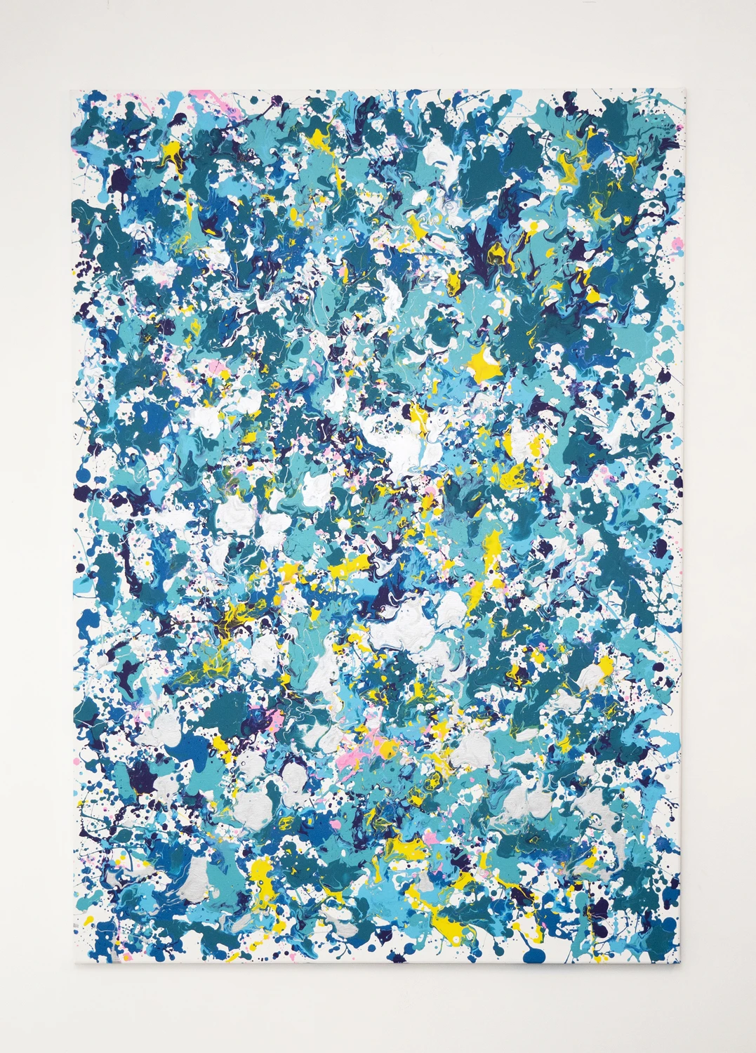 'Multicoloured drops painting VIII', YO\KO+INA, 2023