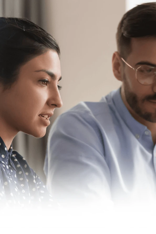 Разговор между коуч и клиент по време на коучинг сесия